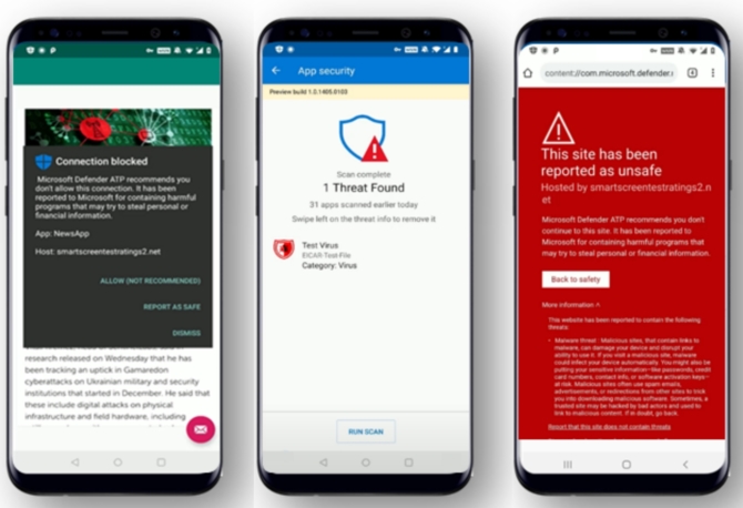 Antywirus Microsoft Defender ATP już na urządzeniach mobilnych [2]