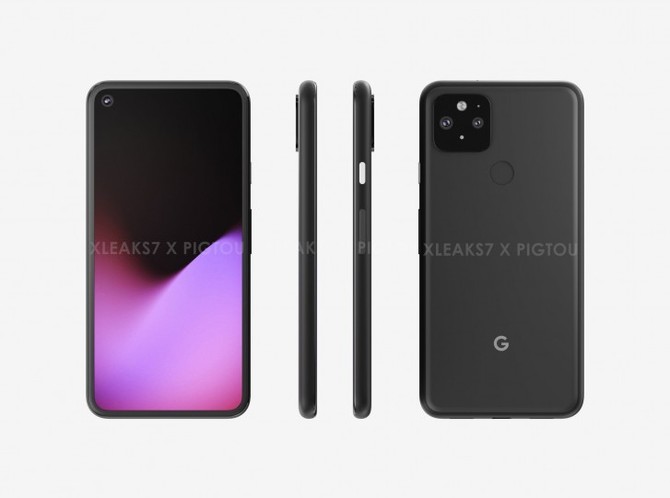 Google Pixel 5 na pierwszych renderach. Wizualnie bez rewolucji  [1]