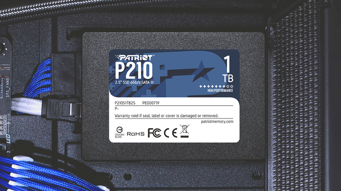 Patriot P210 - seria niedrogich dysków SSD o pojemności do 2 TB [2]