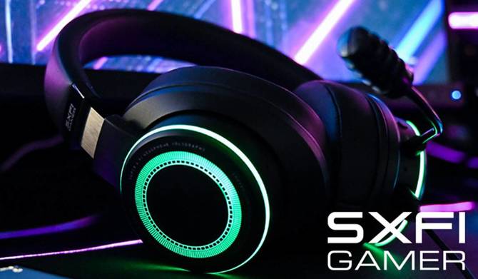 Creative SXFI Gamer - headset dla graczy z technologią Super X-FI [2]