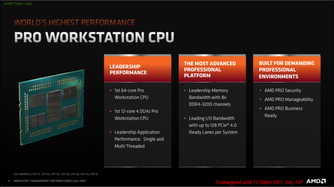AMD Ryzen Threadripper PRO 3000 - premiera nowych procesorów [6]