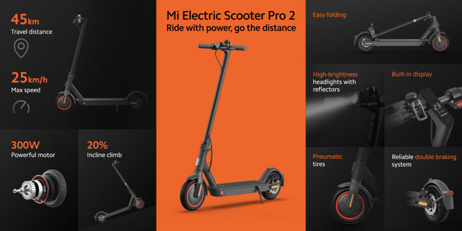 Elektryczne hulajnogi Xiaomi Mi Electric Scooter Pro 2 i Scooter 1S [2]