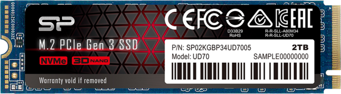 Silicon Power UD70 - Wydajne SSD PCIe NVMe z pamięciami QLC  [2]