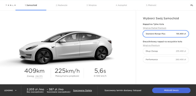 Tesla już w Polsce: warszawski salon i ceny podane w złotówkach [4]