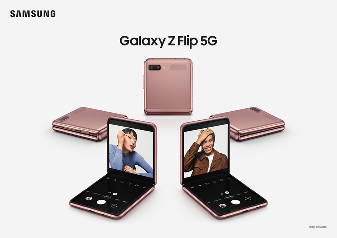 Samsung Galaxy Z Flip 5G - premiera rozkładanego smartfona [1]