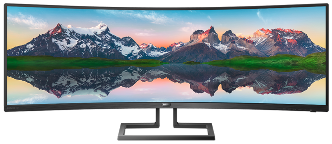 Philips 498P9 - 49-calowy monitor Dual Quad HD o proporcjach 32:9 [1]