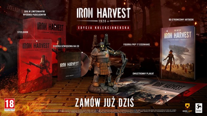 Iron Harvest 1920+ startuje dzisiaj z otwartą betą. Zobacz zwiastun [1]