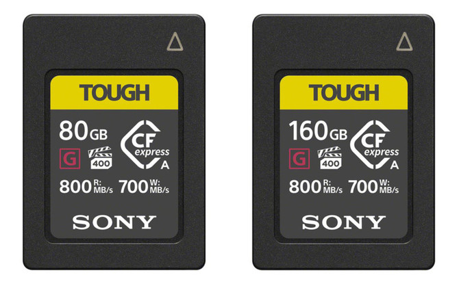 Sony CFexpress typu A - mniejsze karty pamięci z radiatorami [2]