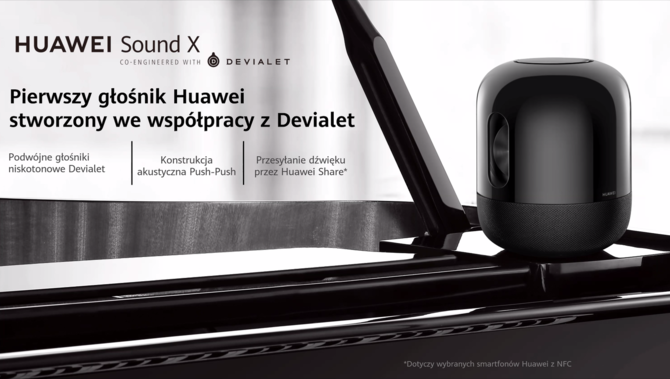 Huawei Sound X - inteligentny głośnik stworzony z marką Devialet [2]