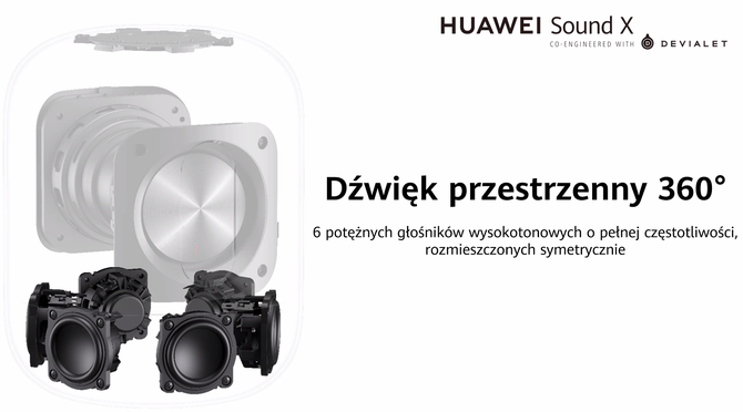 Huawei Sound X - inteligentny głośnik stworzony z marką Devialet [4]
