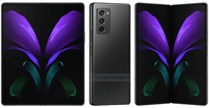 Samsung Galaxy Z Fold 2 5G. Wyciek nowych renderów i specyfikacji [2]