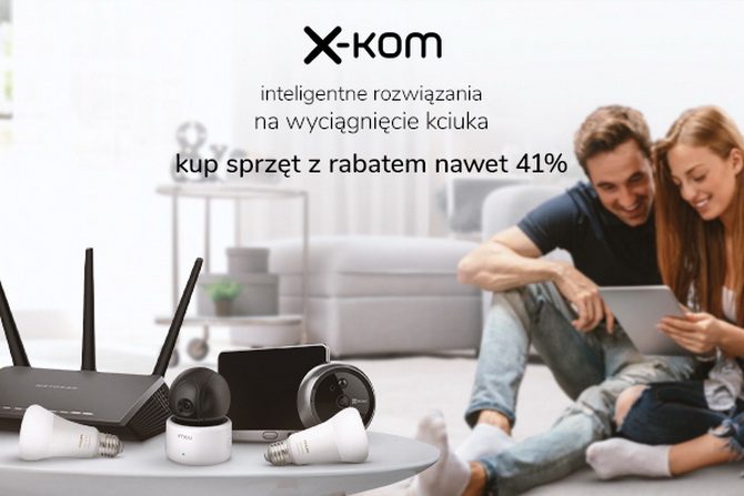 Promocja na tańsze laptopy i sprzęt sieciowy w sklepach x-kom [nc1]