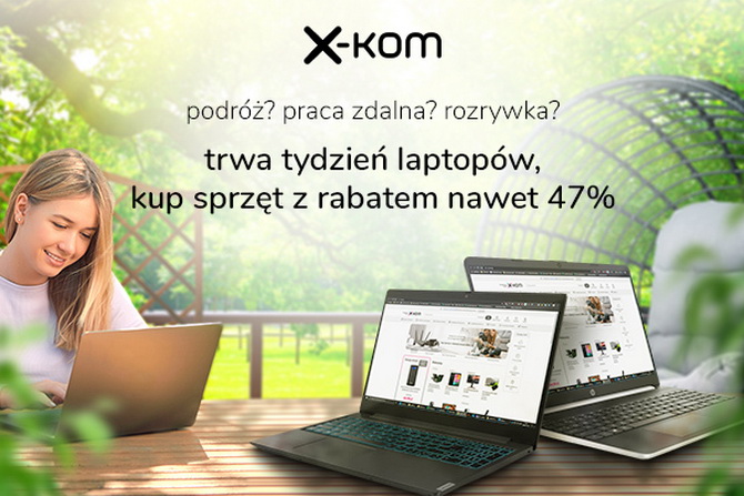 Promocja na tańsze laptopy i sprzęt sieciowy w sklepach x-kom [nc2]