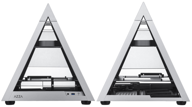 Azza Pyramid Mini 806 - Oryginalna obudowa typu Mini ITX  [1]