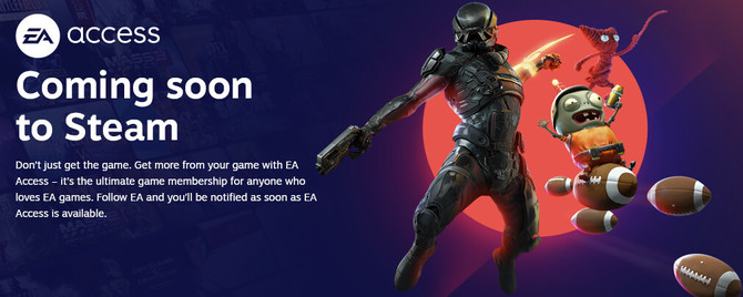 EA Access już niebawem będzie dostępny na platformie Steam [1]