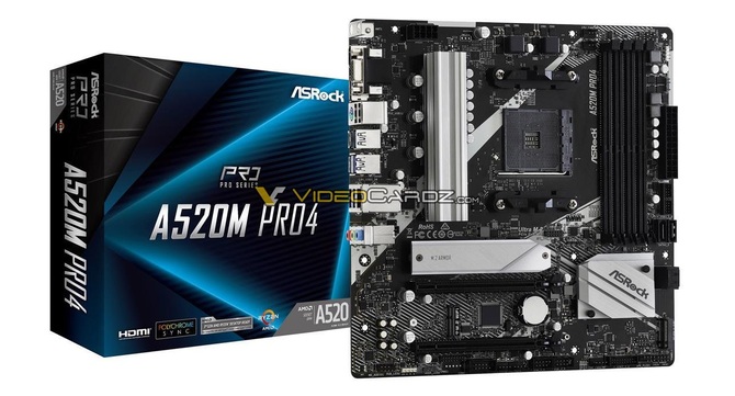 ASRock A520M Pro4 i A520M-ITX/ac - nowe niewielkie płyty główne [1]