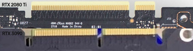 NVIDIA GeForce RTX 3090 - zdjęcie płytki PCB topowej karty Ampere [5]