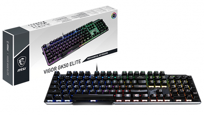 MSI Vigor GK50 Elite - klawiatura z przełącznikami Kailh Box White [1]