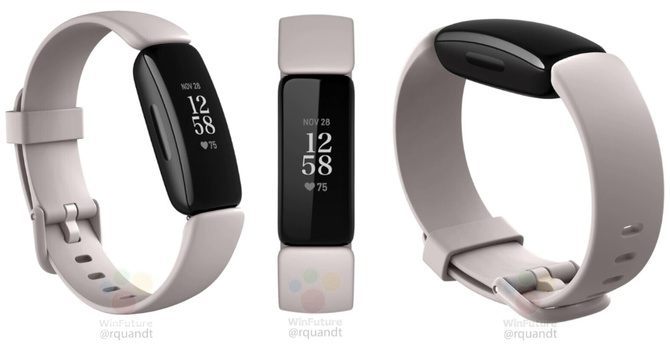 Zegarki Fitbit Sense, Versa 3 i opaska Inspire 2 na renderach [3]