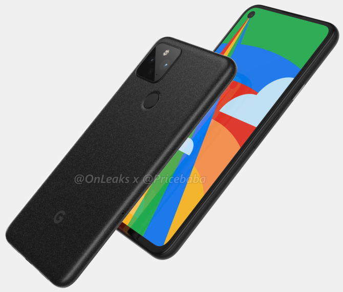 Google Pixel 5 - znamy wygląd smartfona, jest podobny do Pixela 4a [1]