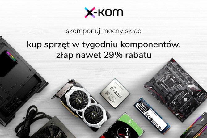 Tańsze procesory, karty graficzne, SSD, pamięci, smartfony w x-kom [1]