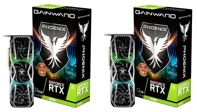 Gainward GeForce RTX 3090 i RTX 3080 Phoenix - specyfikacja kart [1]