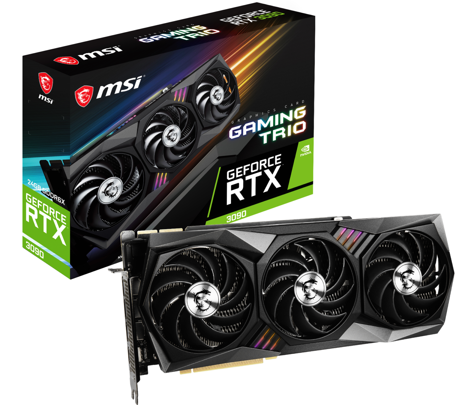 MSI GeForce RTX 3000 Gaming X Trio i Ventus 3X z układami Ampere