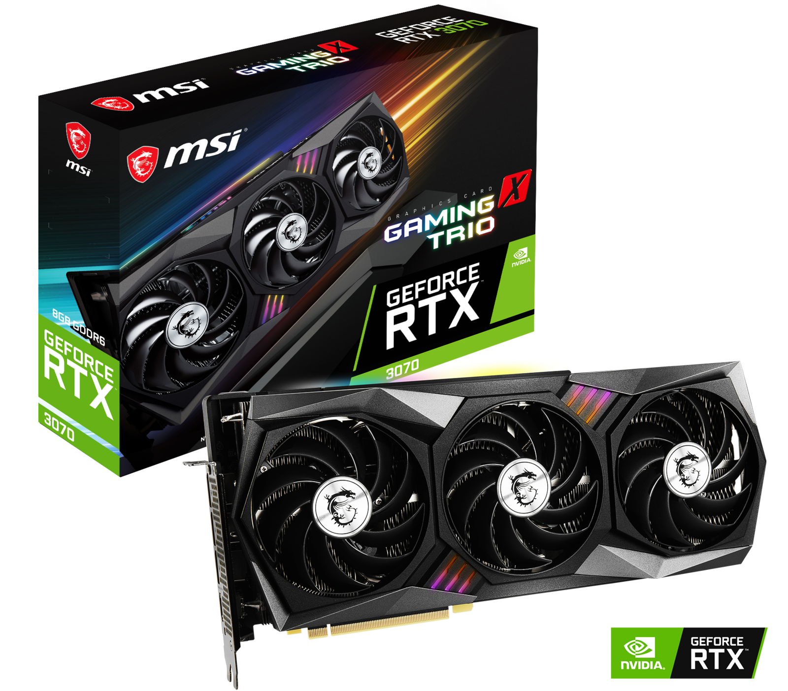 MSI GeForce RTX 3000 Gaming X Trio i Ventus 3X z układami Ampere
