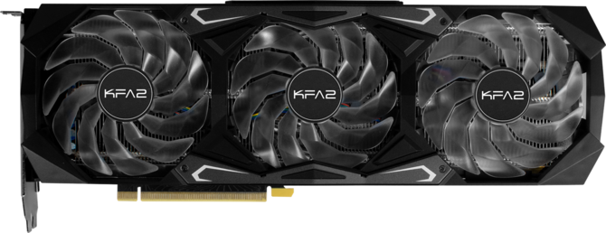 KFA2 GeForce RTX 3000 - Karty graficzne z czterema wentylatorami [1]