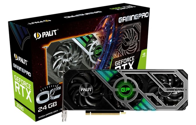 Specyfikacja i cena Palit GeForce RTX 3000 GameRock i GamingPro [1]