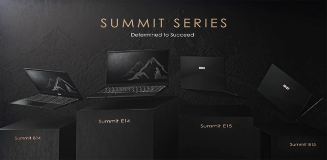 MSI Summit, Prestige oraz Modern - nowe laptopy z Intel Tiger Lake [2]