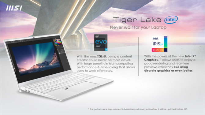 MSI Summit, Prestige oraz Modern - nowe laptopy z Intel Tiger Lake [9]