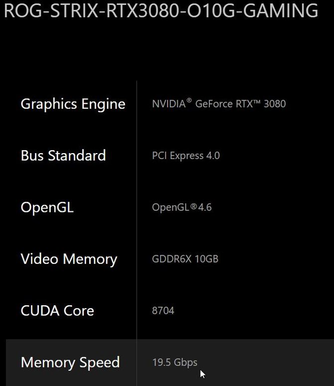 GeForce RTX 3080 - nowe szczegóły kart od ASUS, MSI oraz Gigabyte [4]
