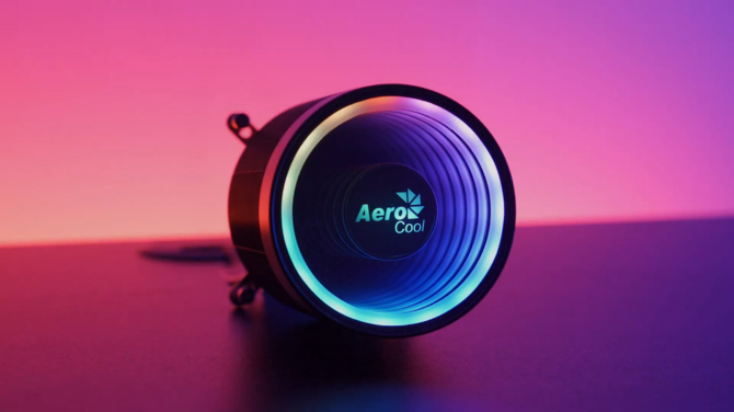Aerocool Mirage 5 - Cylindryczne chłodzenie procesora z RGB LED [1]
