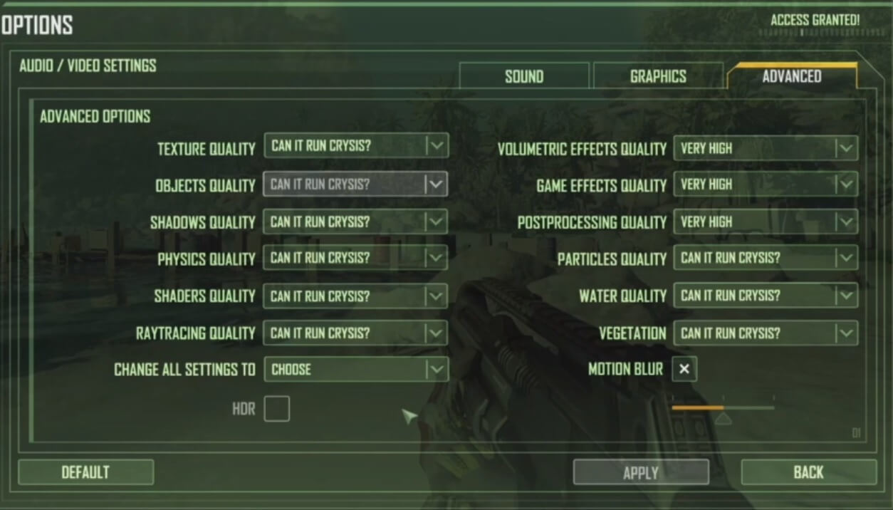 Crysis Remastered z ray tracingiem to zbyt wiele dla RTX 2080 Ti