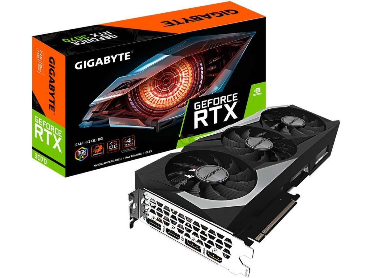 Gigabyte RTX 3070 Gaming i Eagle - niereferencyjne karty Ampere