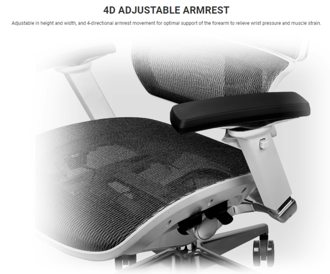 Thermaltake CyberChair E500 - ergonomiczny fotel w białej wersji [3]