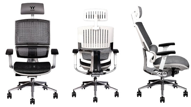 Thermaltake CyberChair E500 - ergonomiczny fotel w białej wersji [1]