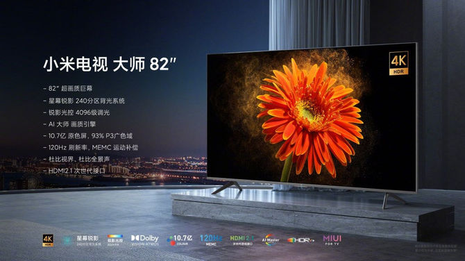 Xiaomi Mi TV Master Extreme - 82