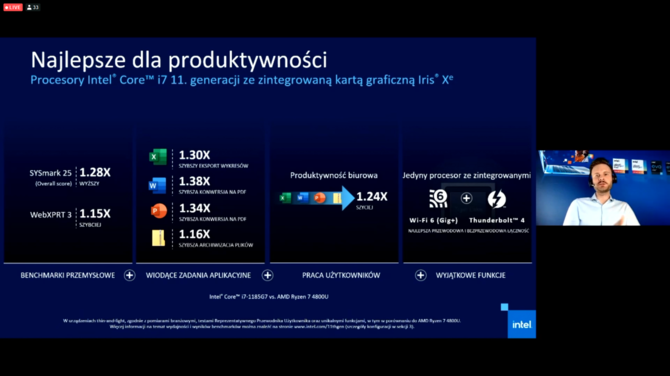 Intel Tiger Lake - polska premiera procesorów Willow Cove [13]