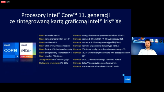 Intel Tiger Lake - polska premiera procesorów Willow Cove [36]