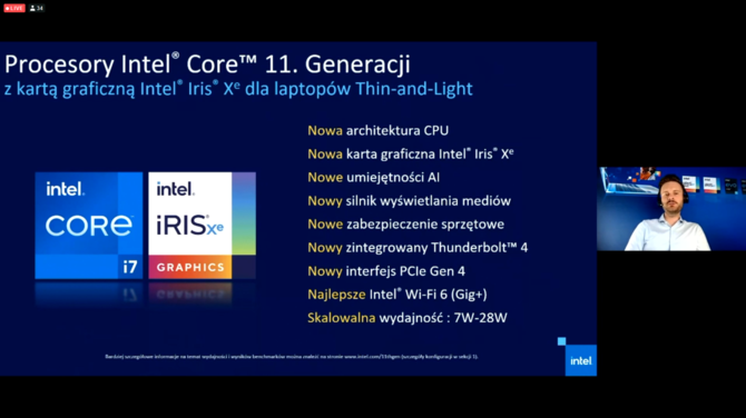 Intel Tiger Lake - polska premiera procesorów Willow Cove [9]