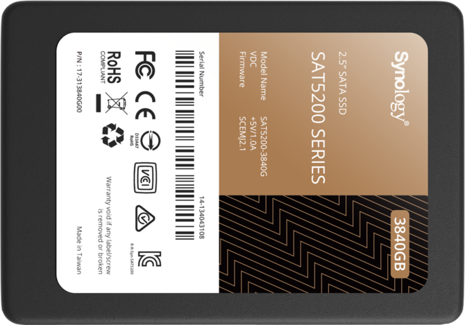 Synology SAT5200 - SSD klasy enterprise o pojemności 3,84 TB [1]