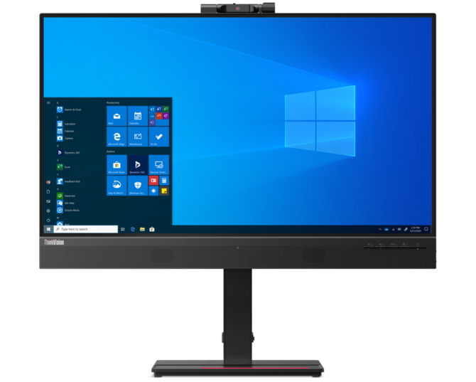 Lenovo ThinkVision T27hv-20 - biurowy monitor z portem USB C [1]