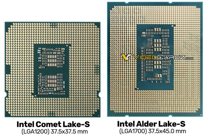 Intel Alder Lake-S - znamy wygląd procesora z podstawką LGA 1700 [2]