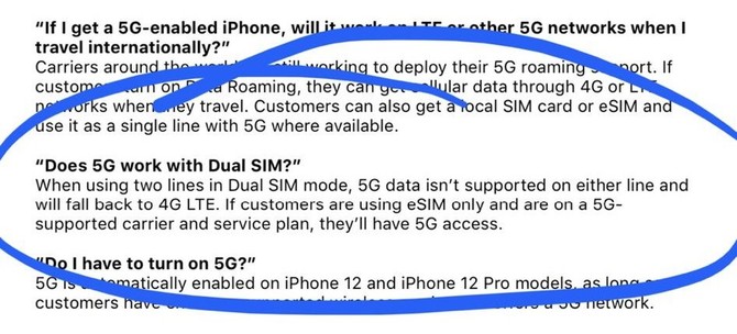 Dual SIM w Apple iPhone 12 bez wsparcia dla sieci w standardzie 5G [2]