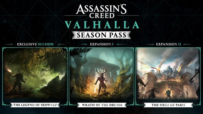 Assassin's Creed: Valhalla - znamy zawartość przepustki sezonowej [1]