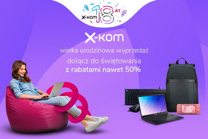 Wielka wyprzedaż urodzinowa w x-kom. Zniżki na setki produktów [1]