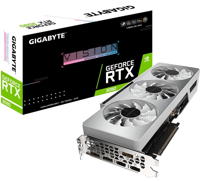 Gigabyte RTX 3090 Vision OC - stylowa karta dla profesjonalistów [3]