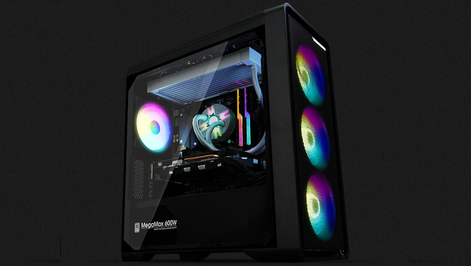 Zalman M3 PLUS RGB - Obudowa stawiająca na mesh i RGB LED [1]